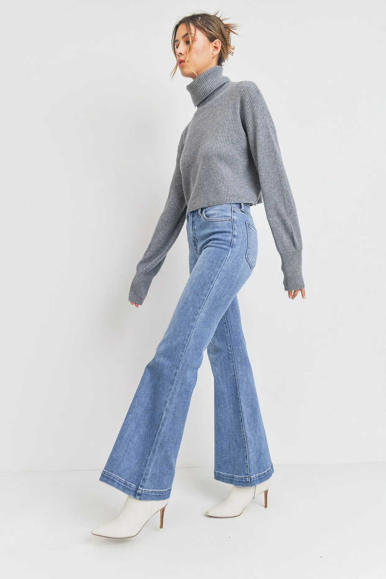 Tiffany High Rise Flare Jeans