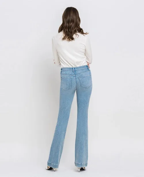 Topeka Mid Rise Bootcut Demim