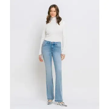 Topeka Mid Rise Bootcut Demim