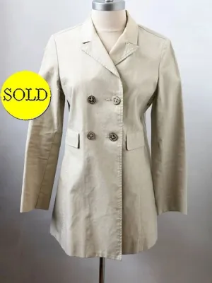 Tory Burch Trench Coat Size 6