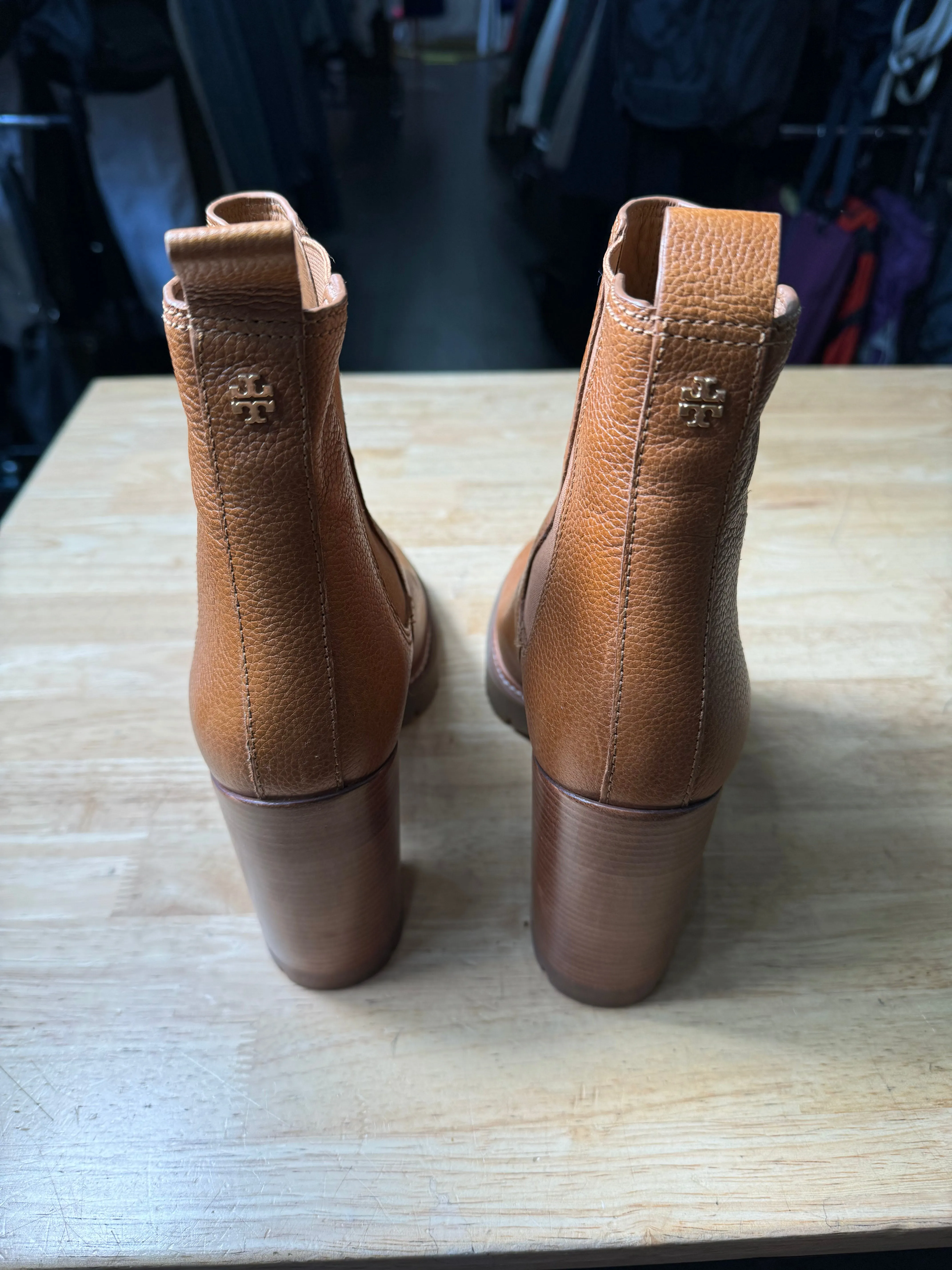 Tory Burch Women's Leather Heeled Boots