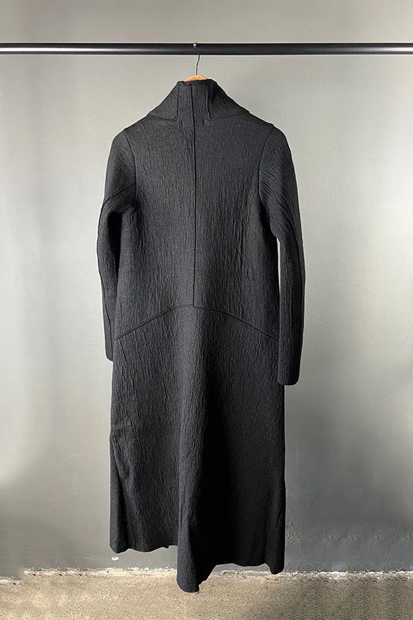 Transit Black Woollen Coat