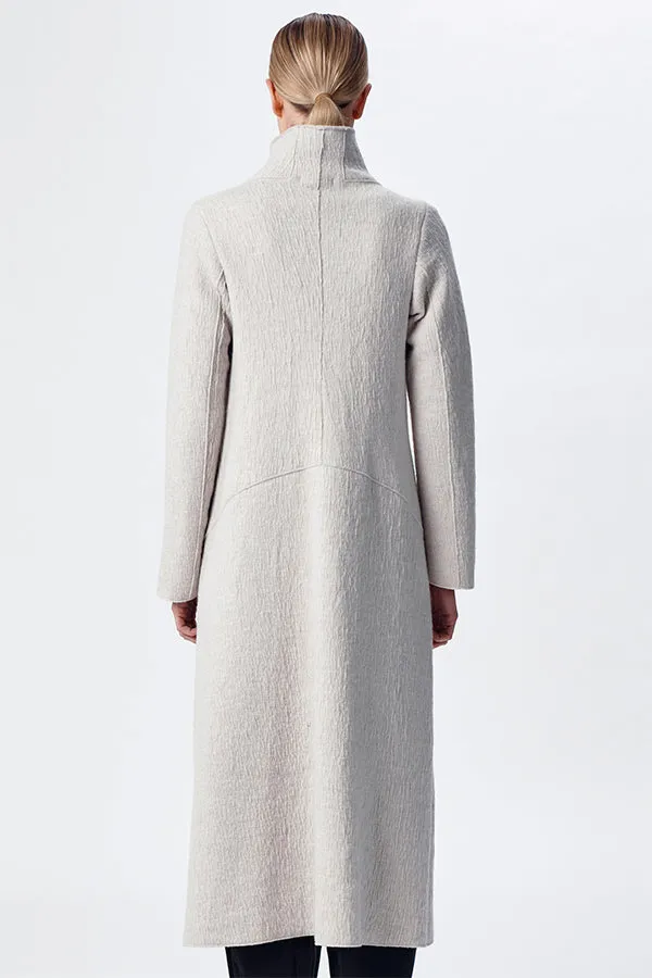 Transit Black Woollen Coat