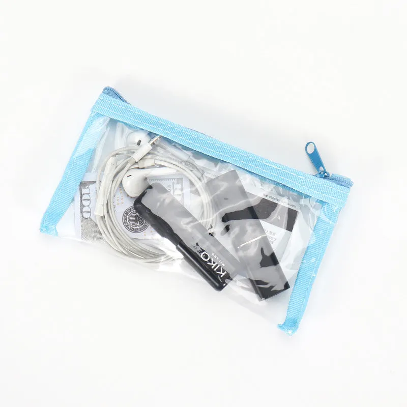 Transparent Buggy Simple Girly Heart Makeup Cosmetic Bags