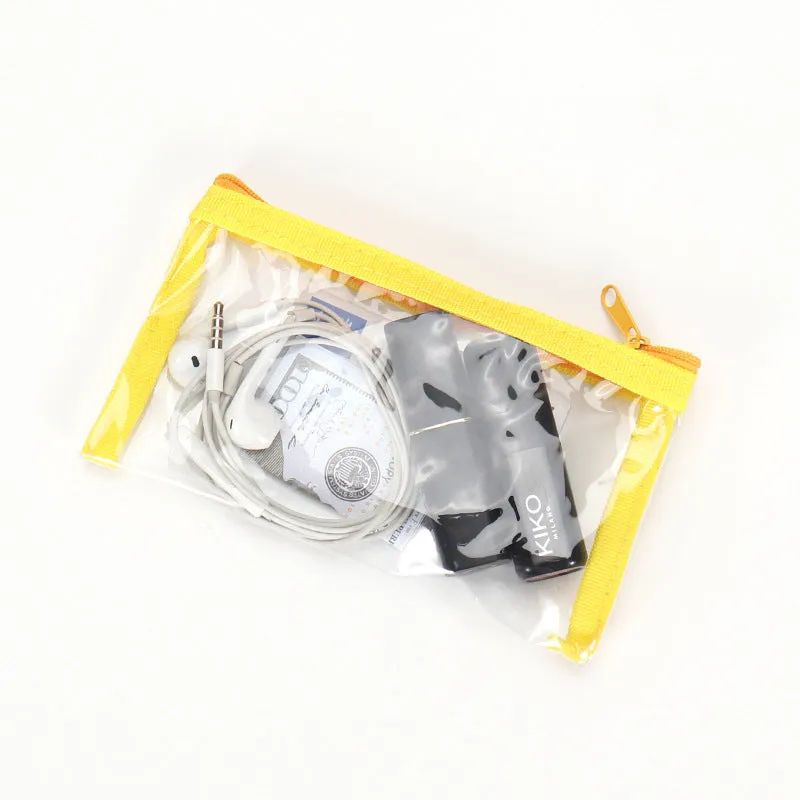 Transparent Buggy Simple Girly Heart Makeup Cosmetic Bags