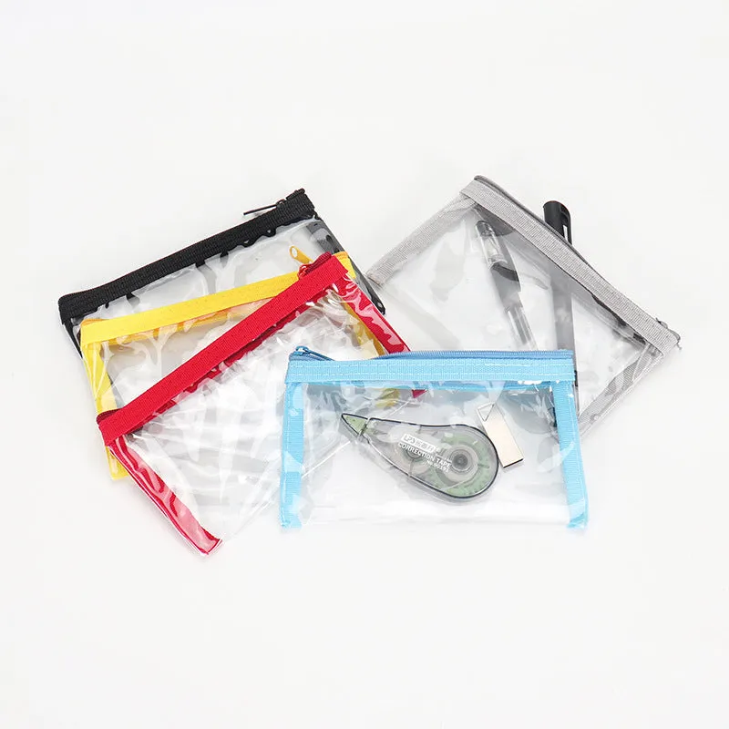 Transparent Buggy Simple Girly Heart Makeup Cosmetic Bags