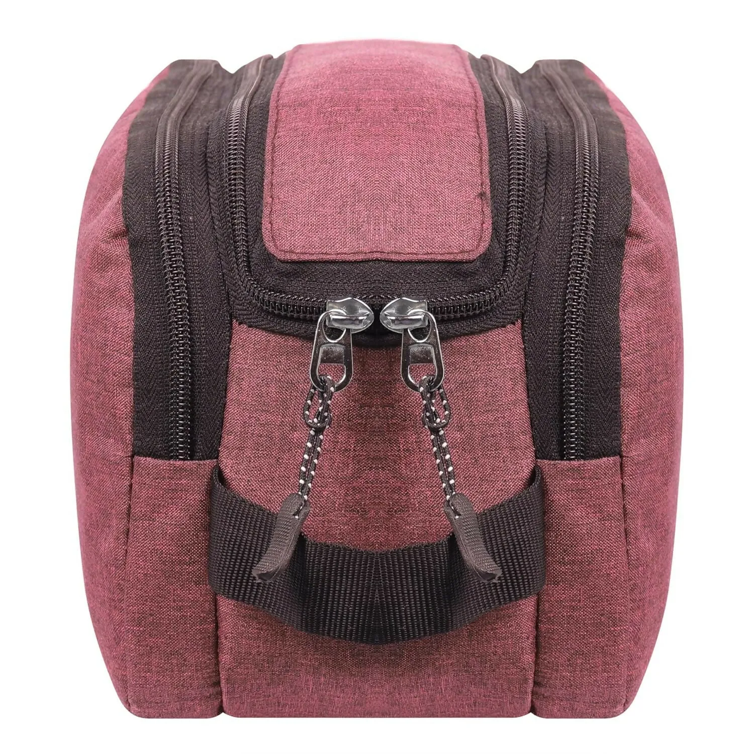 Travel Makeup & Toiletry Organizer Bag (Maroon)