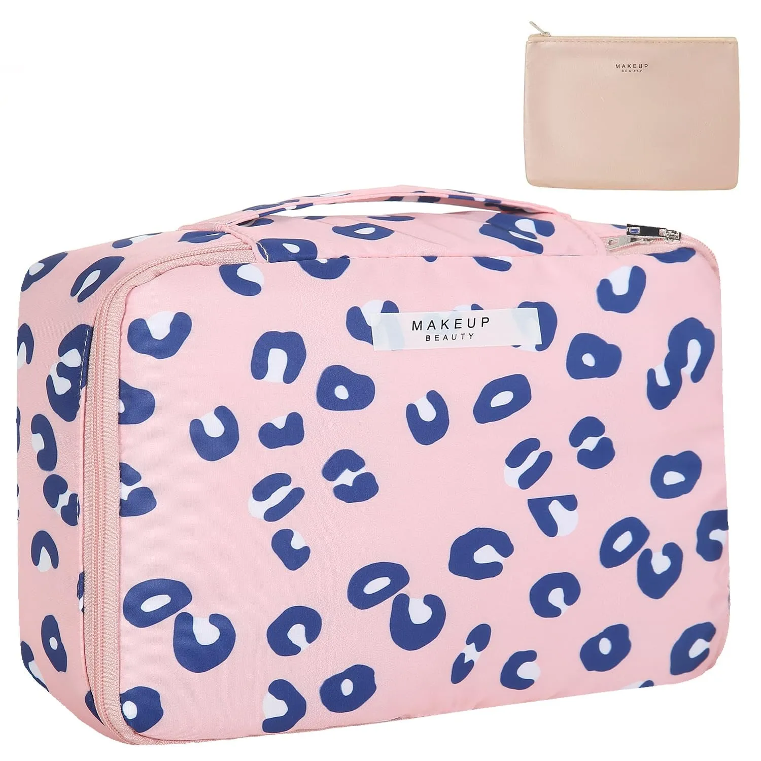 Travel Makeup Bag Cosmetic Bag Makeup Bag Toiletry Bag for Women and Men (Green)