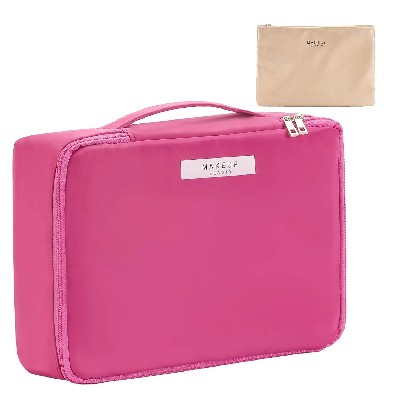 Travel Makeup Bag Cosmetic Bag Makeup Bag Toiletry Bag for Women and Men (Green)