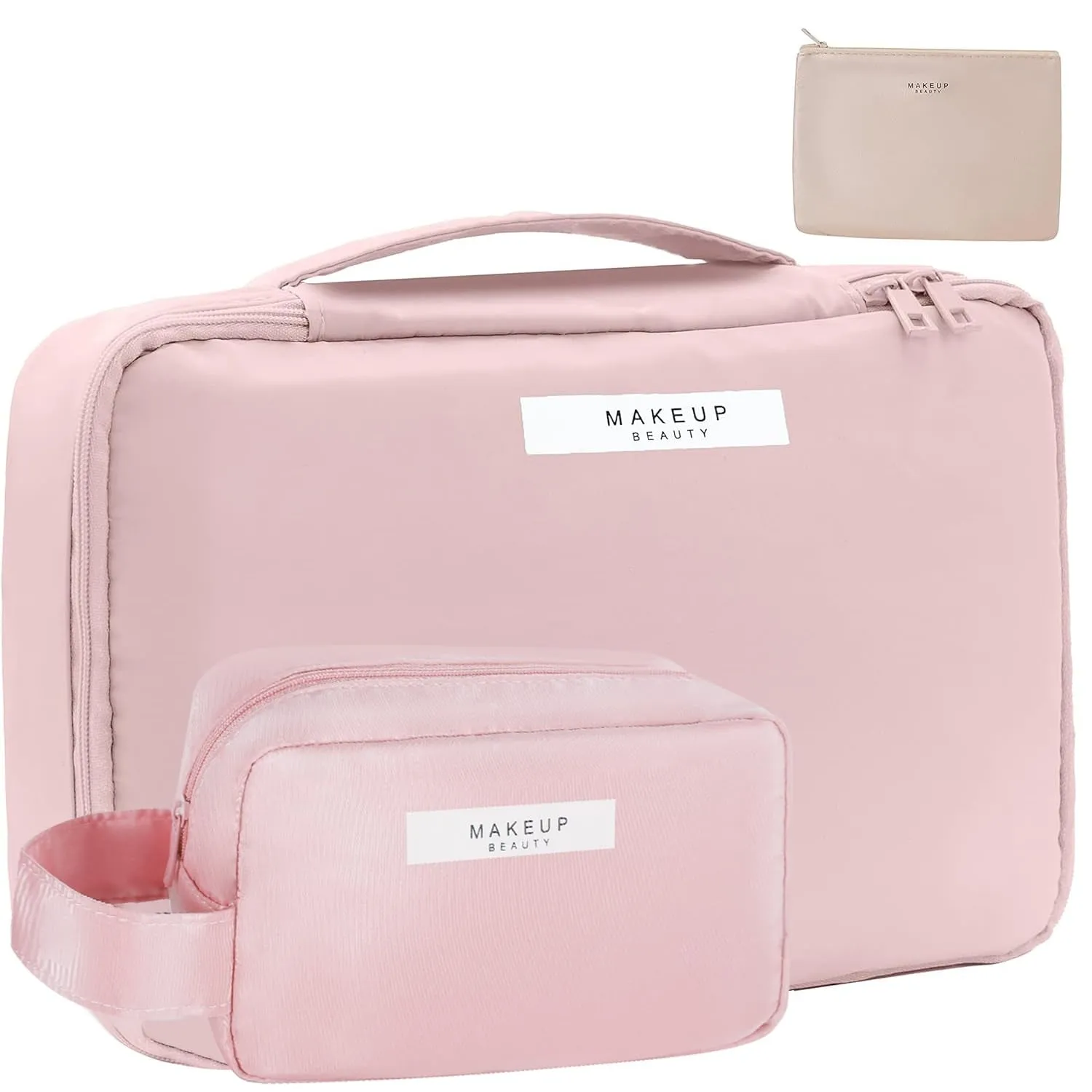 Travel Makeup Bag Cosmetic Bag Makeup Bag Toiletry Bag for Women and Men (Green)