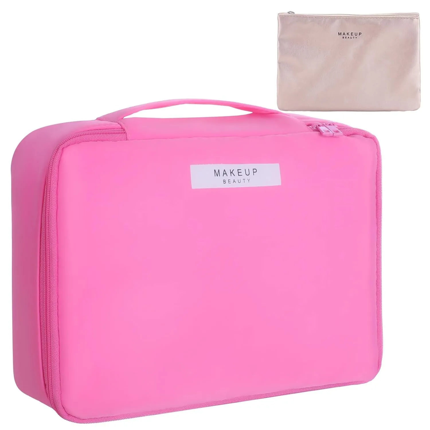 Travel Makeup Bag Cosmetic Bag Makeup Bag Toiletry Bag for Women and Men (Green)