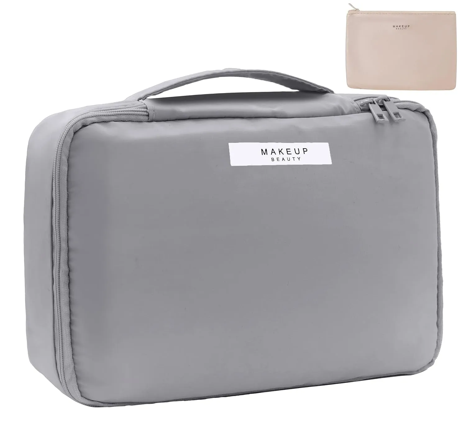 Travel Makeup Bag Cosmetic Bag Makeup Bag Toiletry Bag for Women and Men (Green)