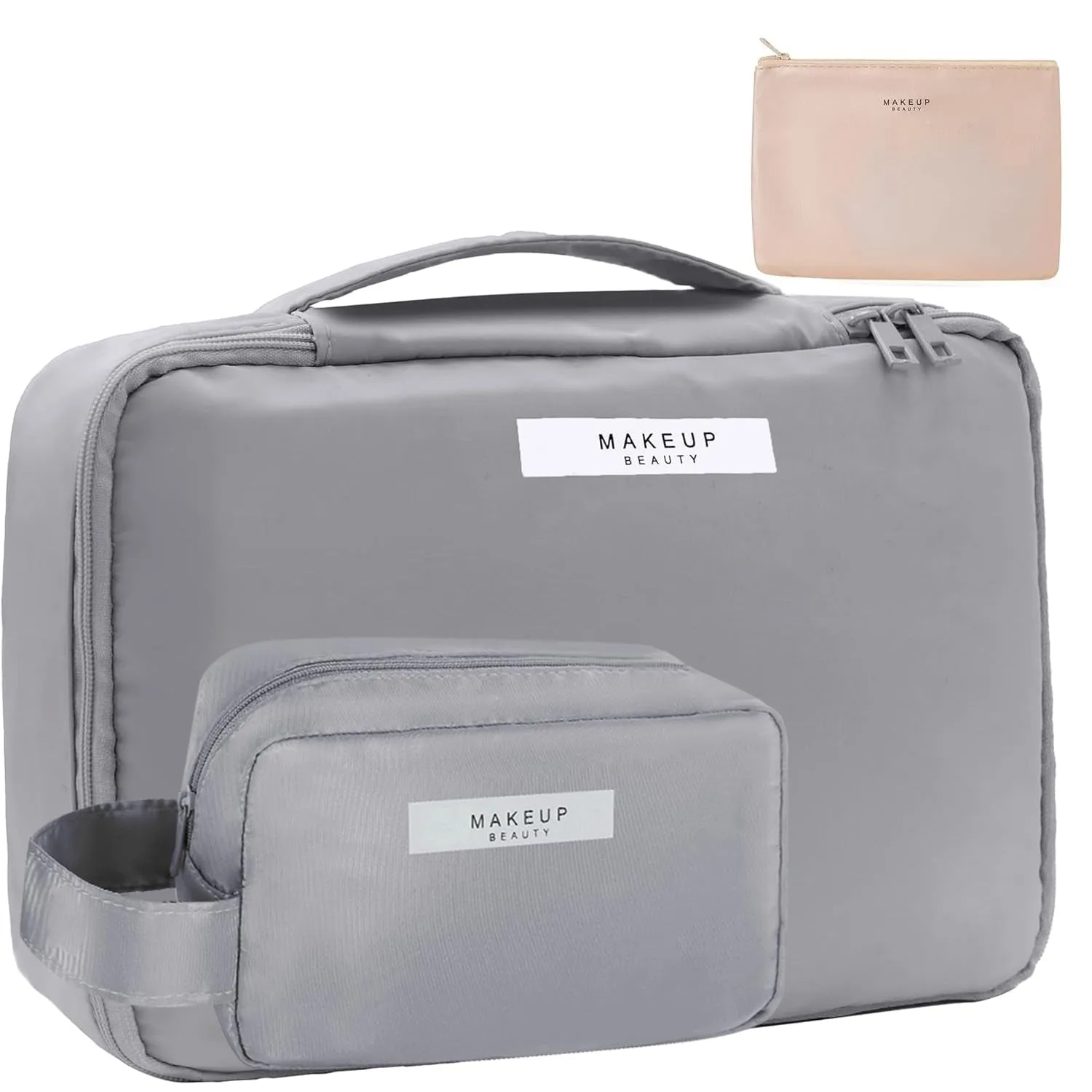 Travel Makeup Bag Cosmetic Bag Makeup Bag Toiletry Bag for Women and Men (Green)