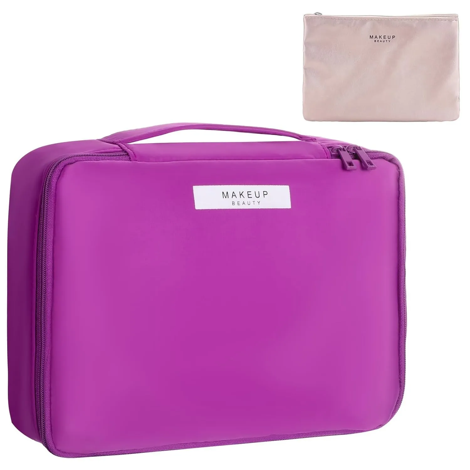 Travel Makeup Bag Cosmetic Bag Makeup Bag Toiletry Bag for Women and Men (Green)