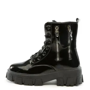 Trenton Lace-Up Combat Booties