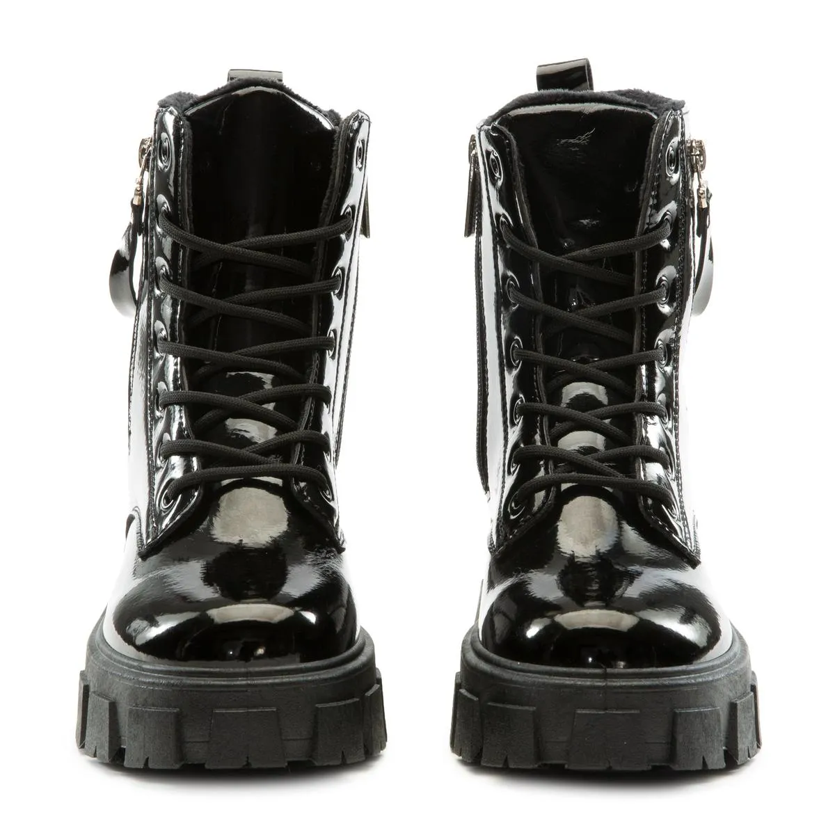 Trenton Lace-Up Combat Booties