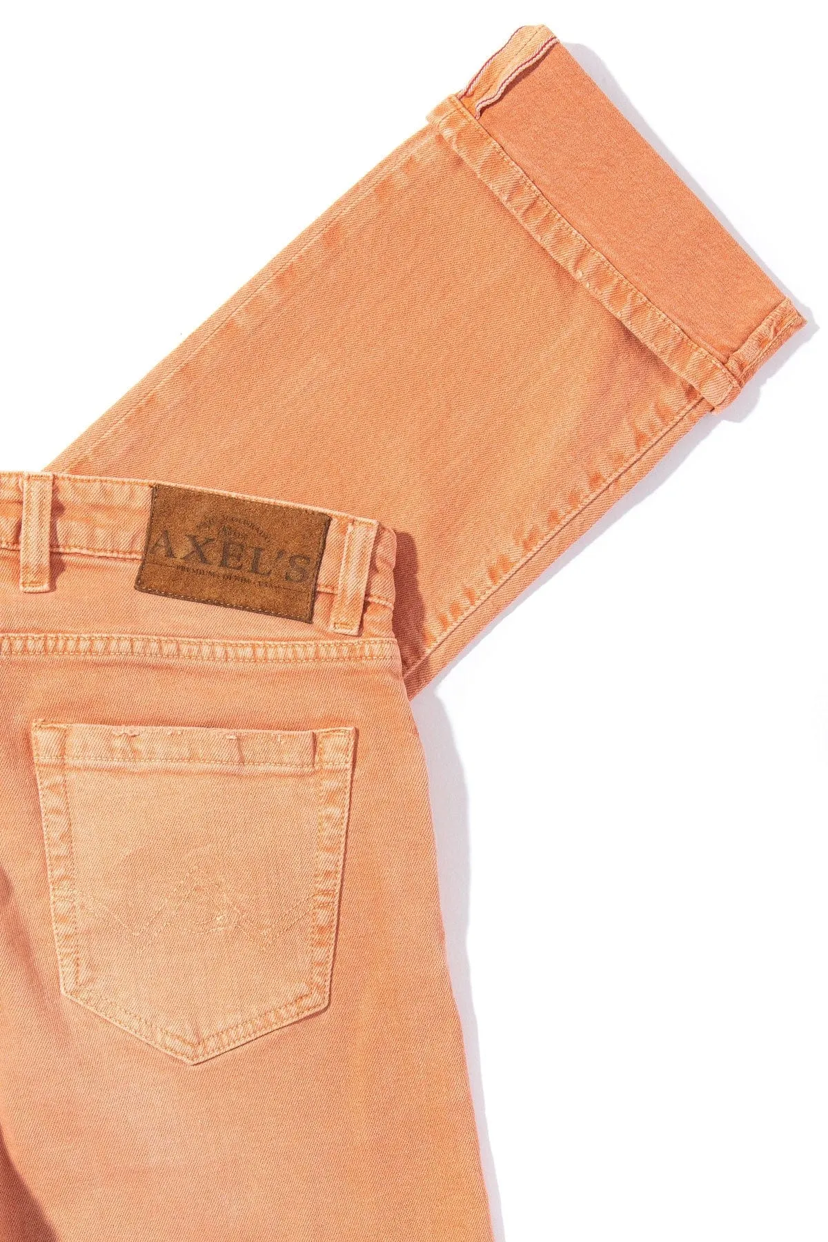 Tucson Selvedge Denim In Arancio