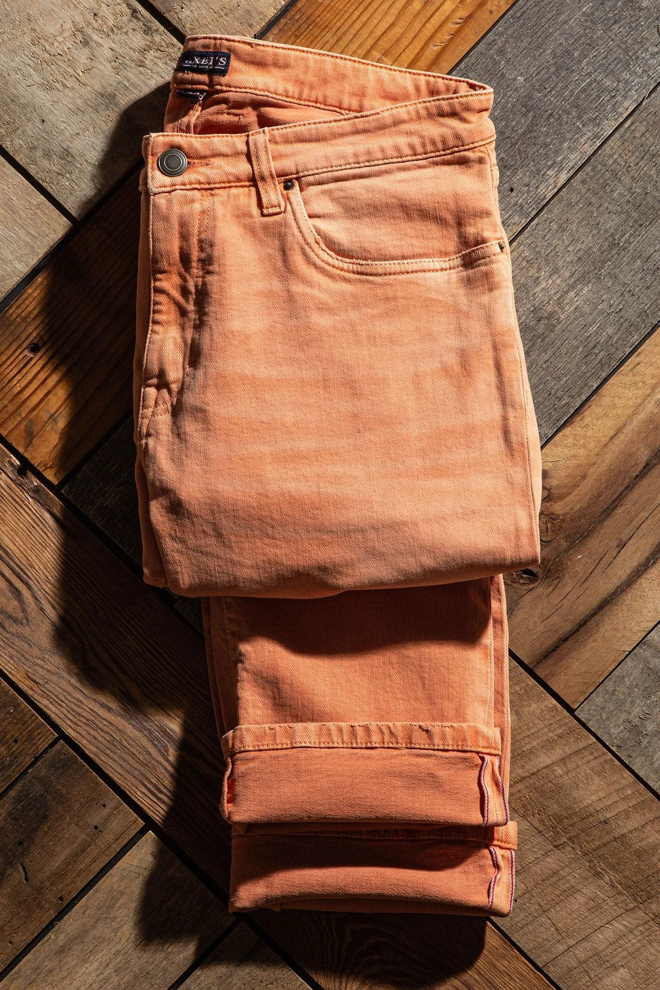 Tucson Selvedge Denim In Arancio