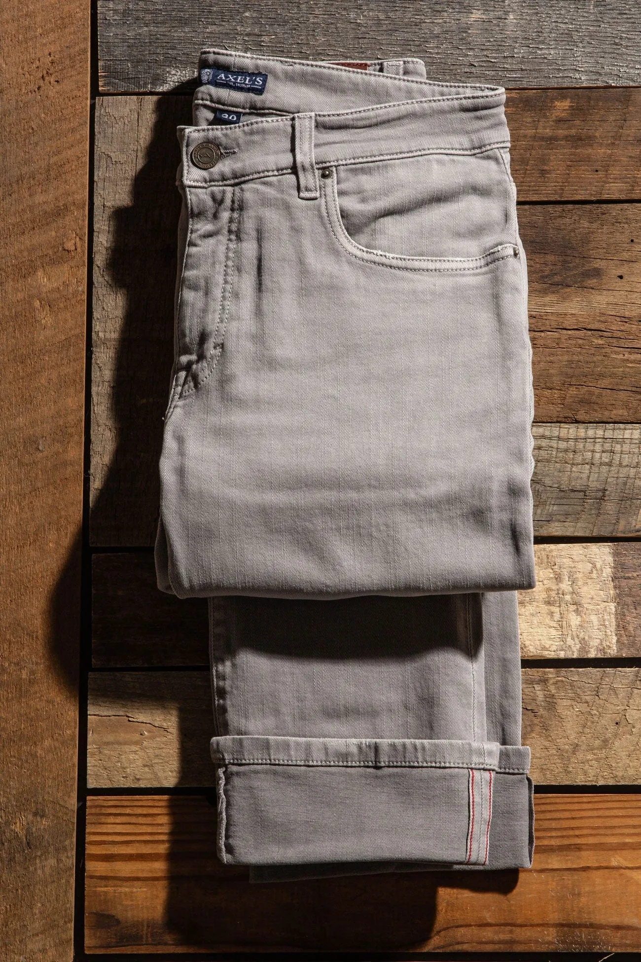 Tucson Selvedge Denim In Cenere
