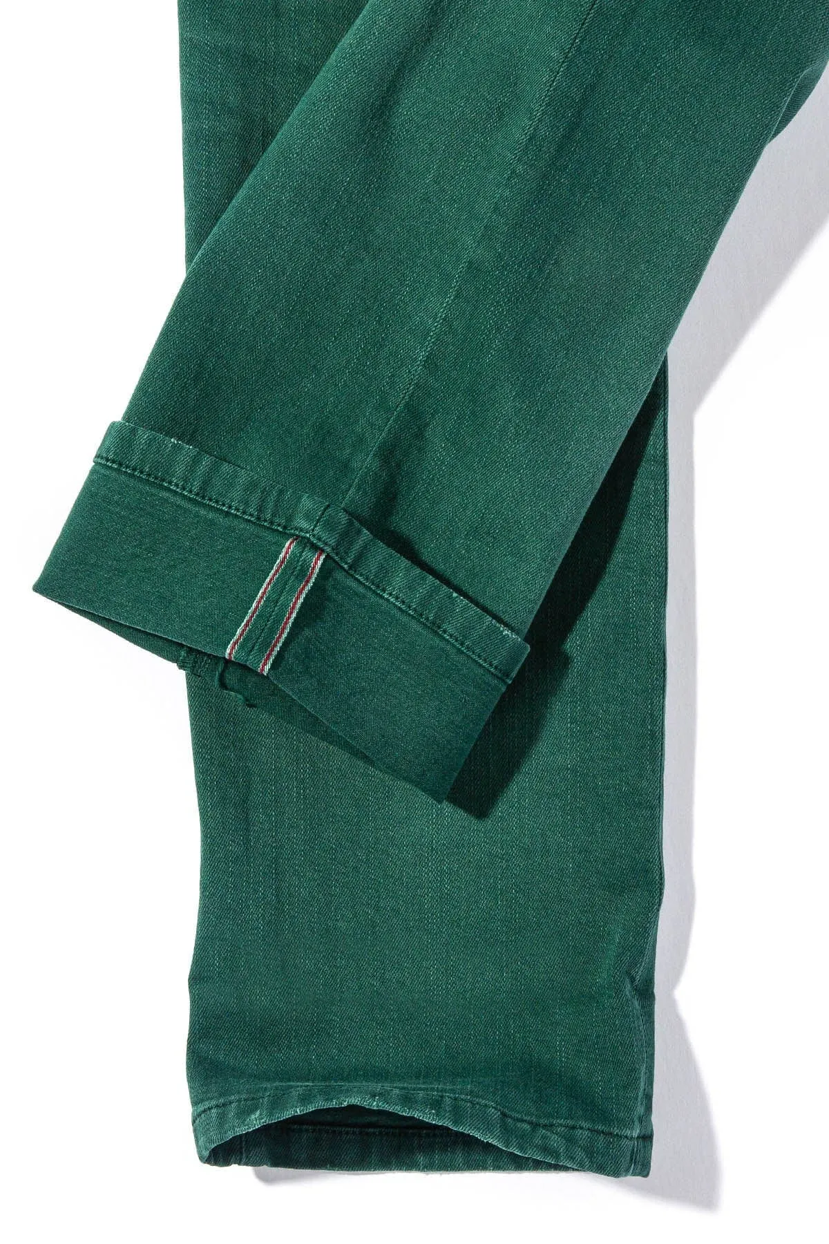 Tucson Selvedge Denim In Green