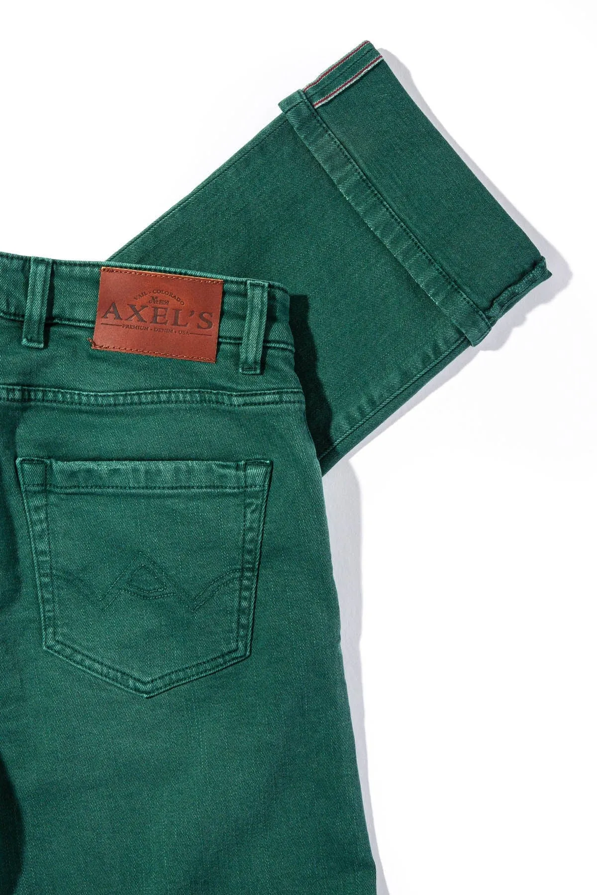 Tucson Selvedge Denim In Green