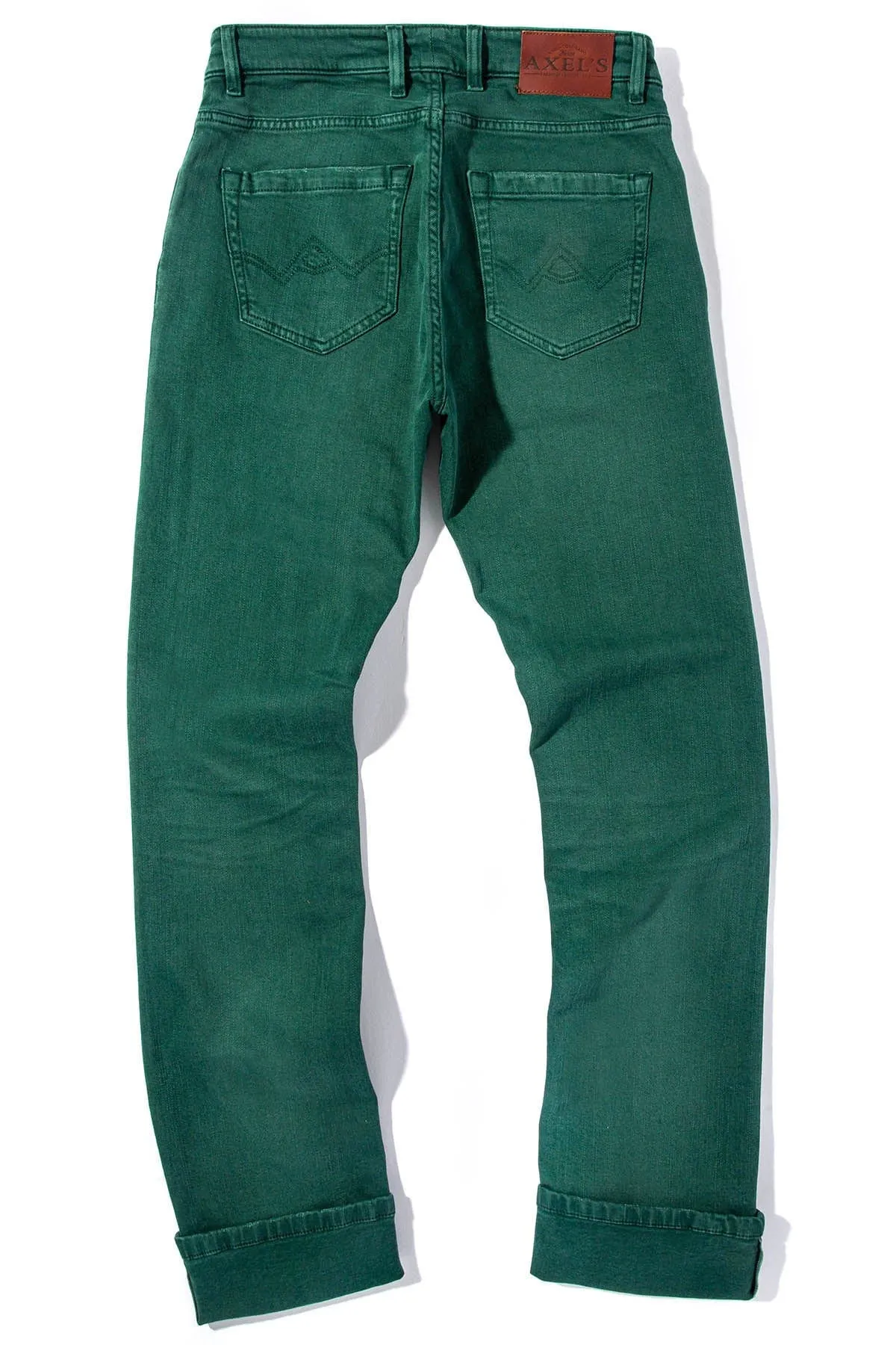 Tucson Selvedge Denim In Green