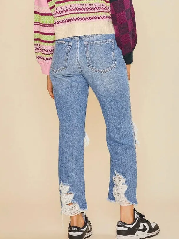 Tulsa Distressed Denim
