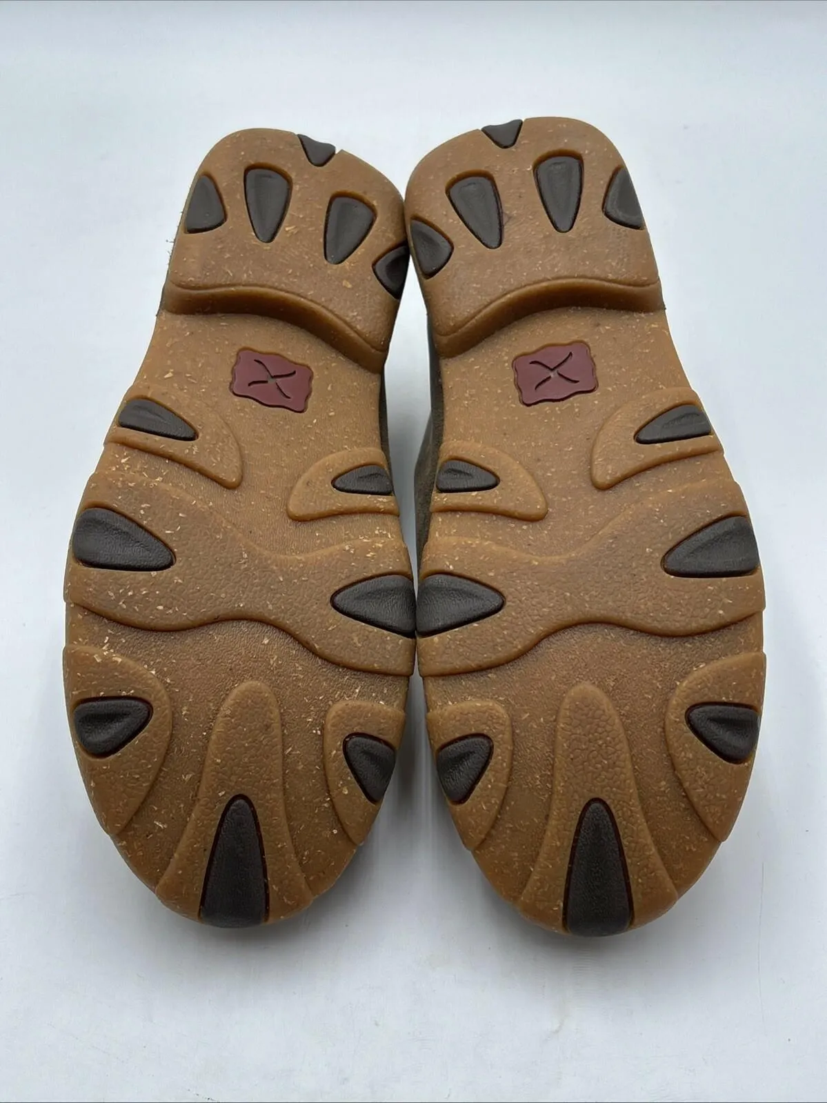 Twisted X Women's Chukka Driving Moc Brown Size 8.5M - Very Good