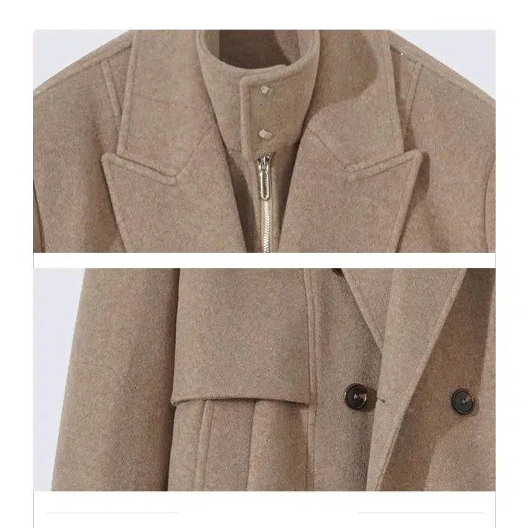 Two-piece Wool Coat