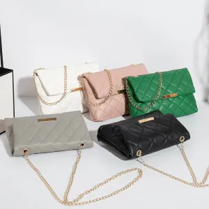 Unique Women's Style Diamond Pattern Embroidered Crossbody Bags