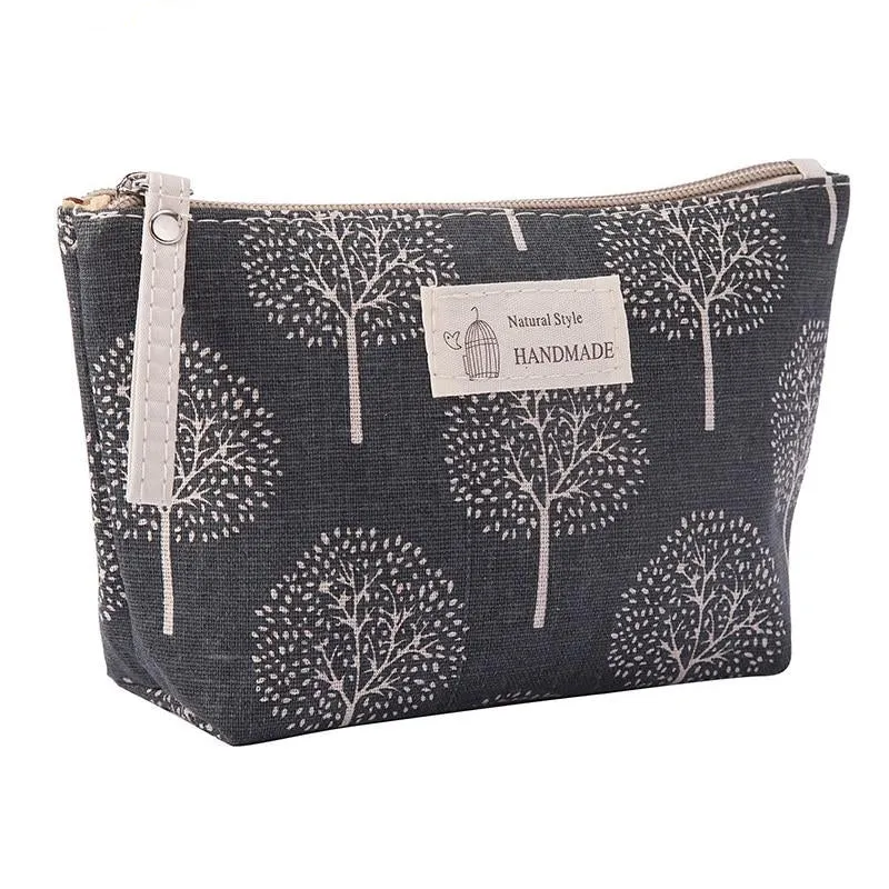 UniStyle Women Plaid Travel Cosmetic Bag
