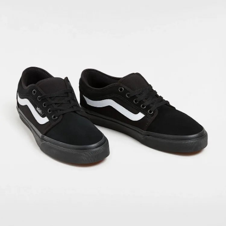 Vans Skate Chukka Low Sidestripe Black/White Shoes