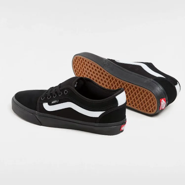Vans Skate Chukka Low Sidestripe Black/White Shoes