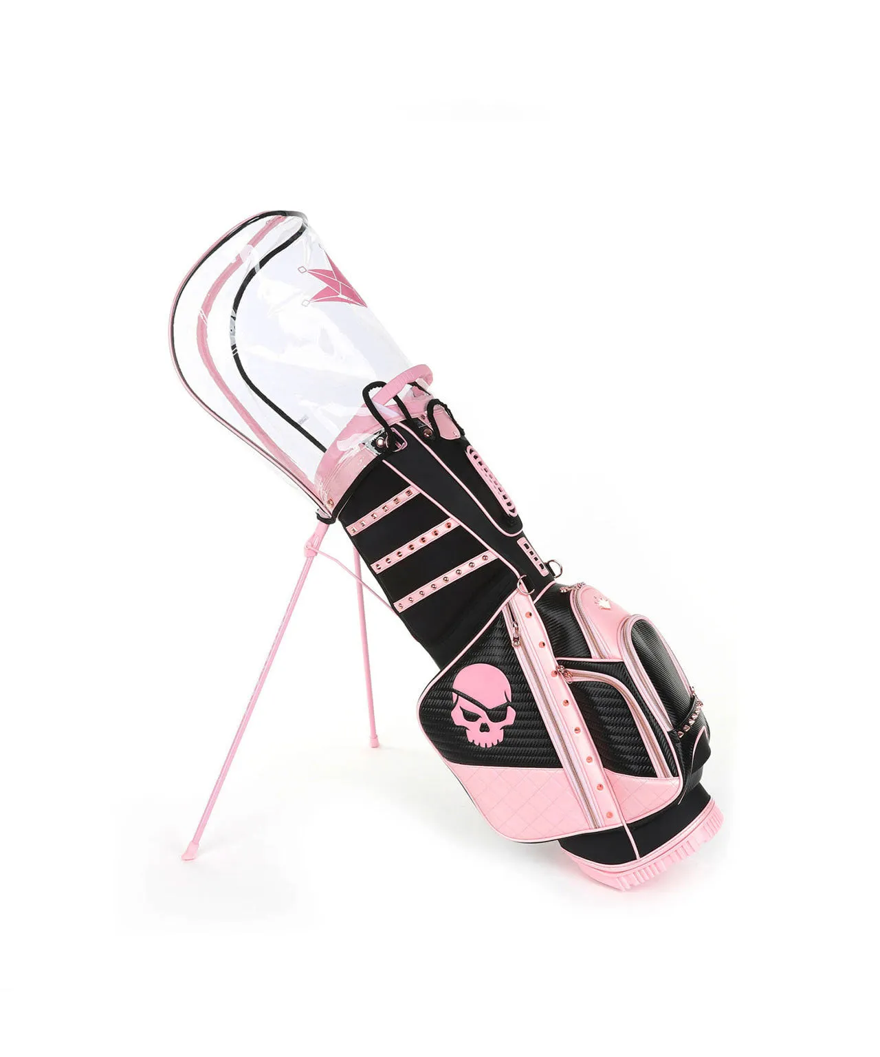 VARIATION Collection Stand Bag BLACK/PINK