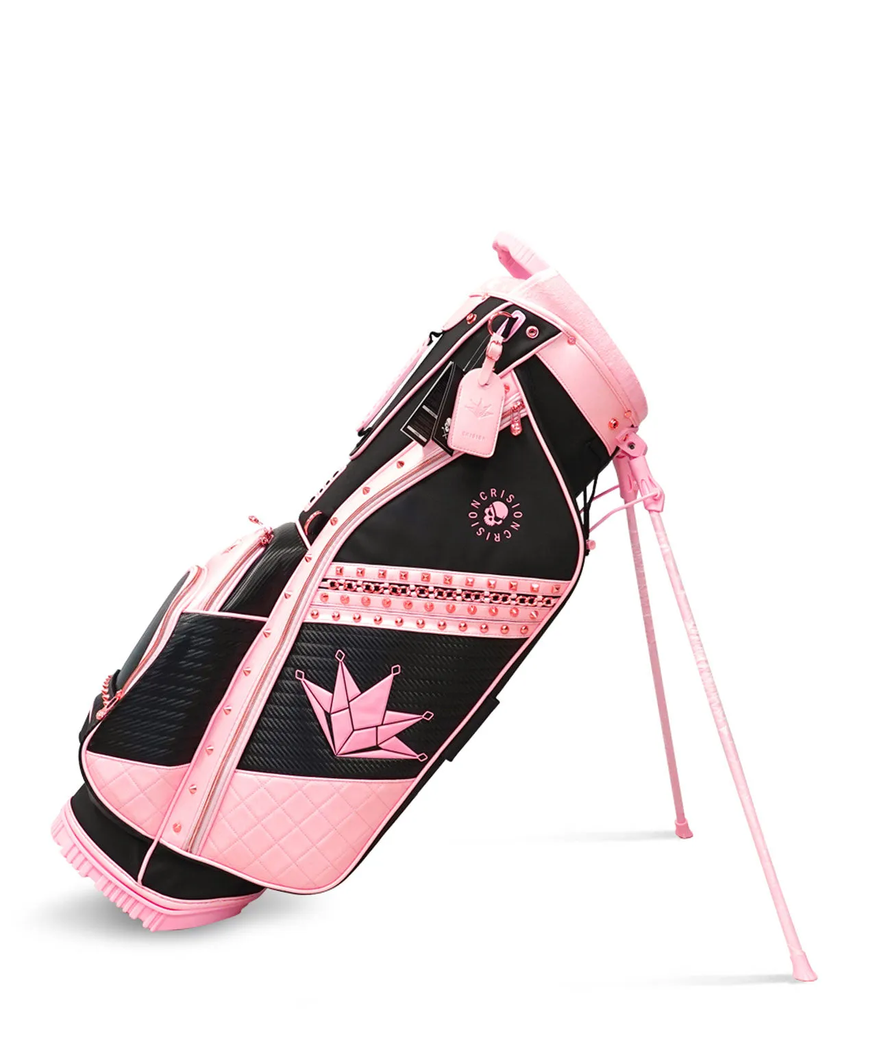VARIATION Collection Stand Bag BLACK/PINK
