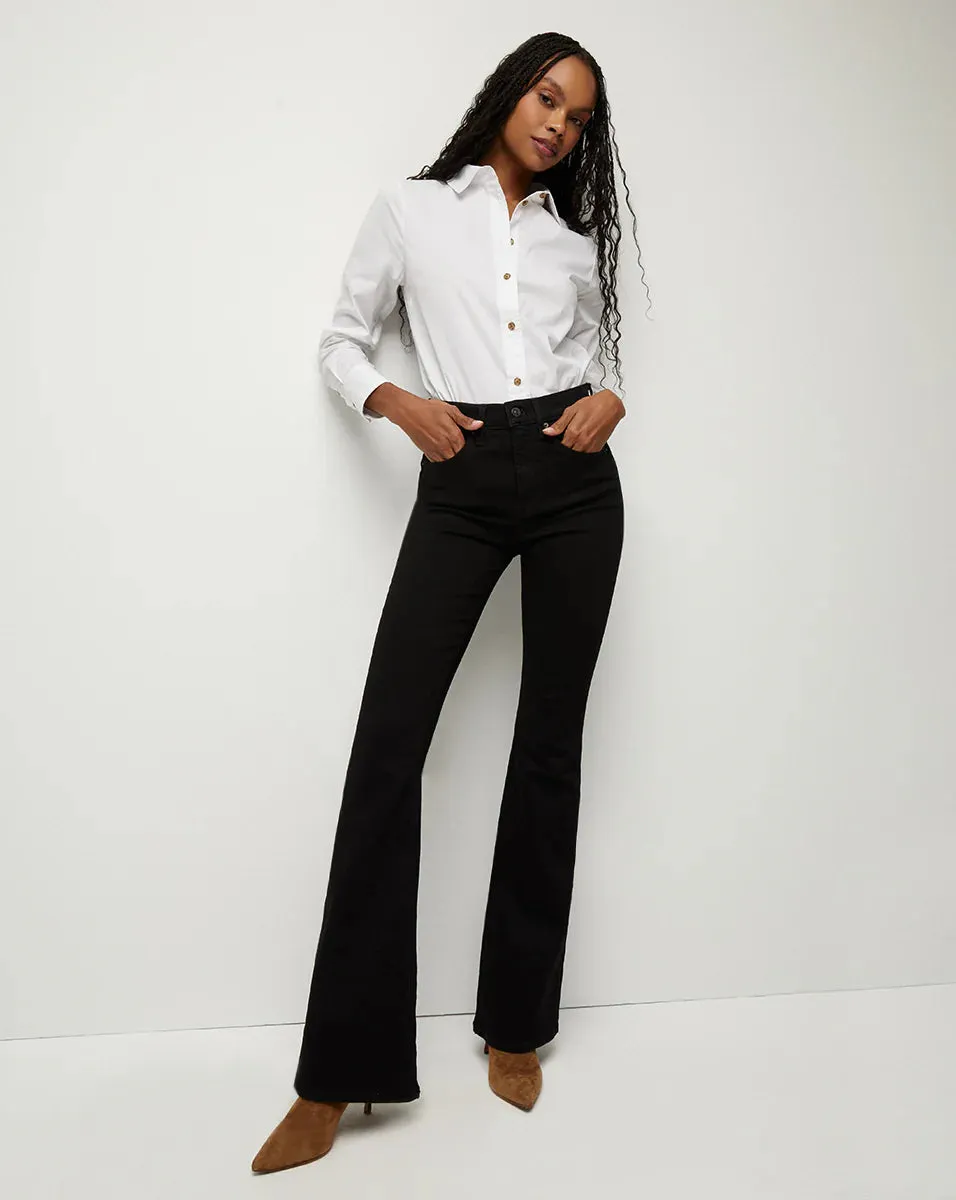 VERONICA BEARD BEVERLY HIGH RISE SKINNY FLARE