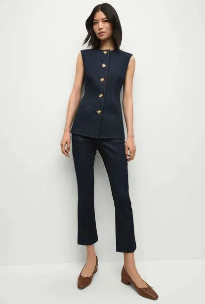 Veronica Beard Tani Pant - Dark Oxford