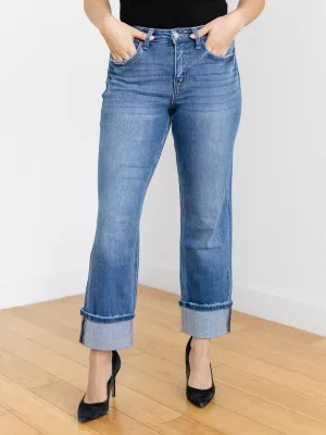 VERVET Daphne  High Rise Slim Cuff