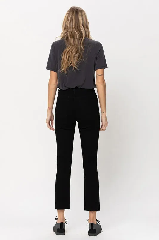 Vervet High Rise Straight Leg Jeans