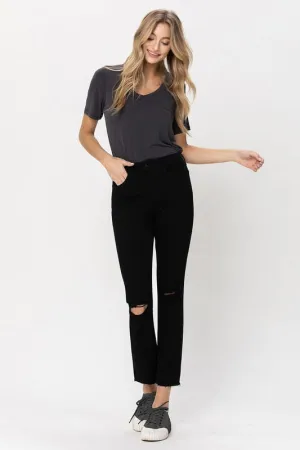 Vervet High Rise Straight Leg Jeans
