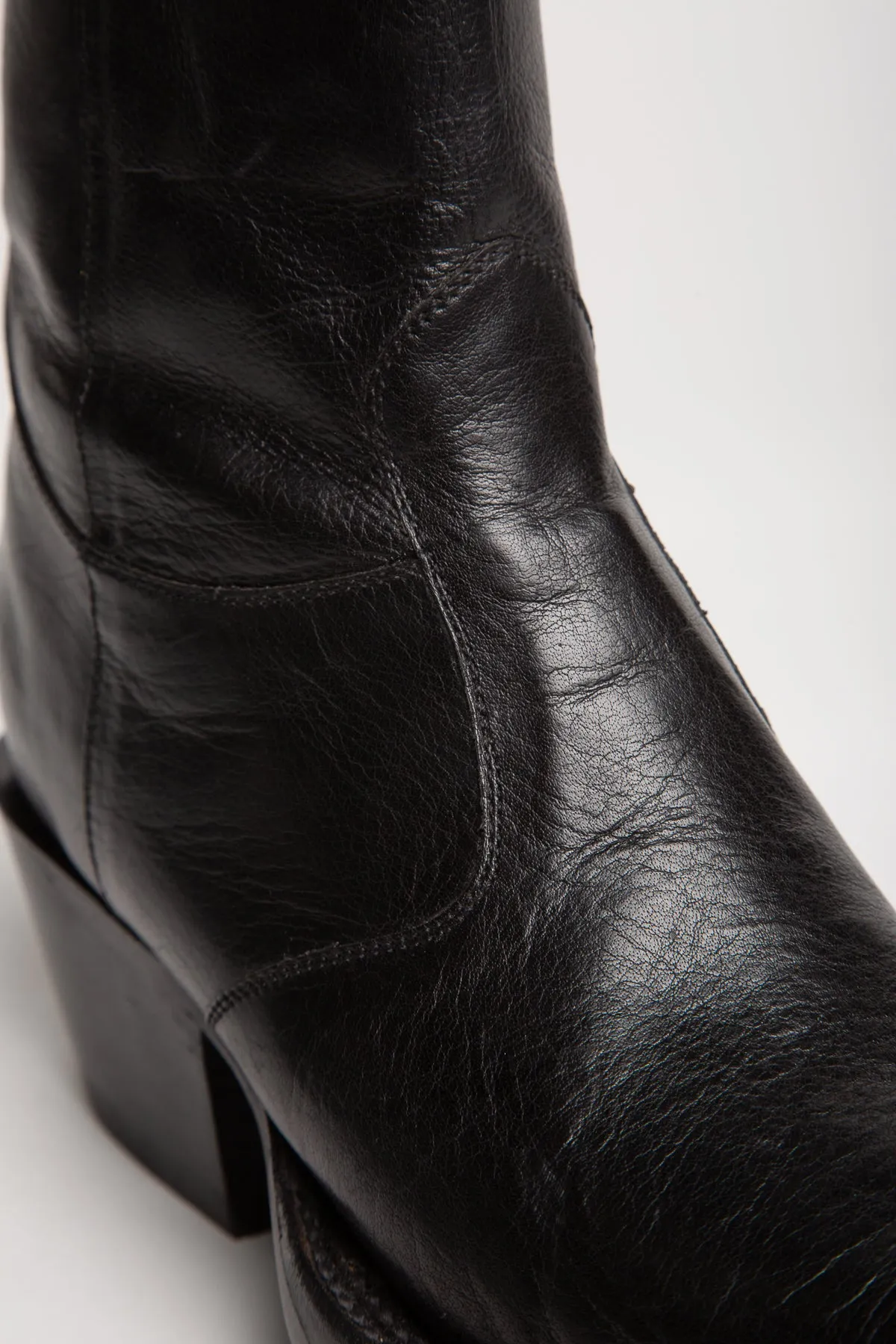 VETEMENTS | LUCCHESE COWBOY ANKLE BOOTS