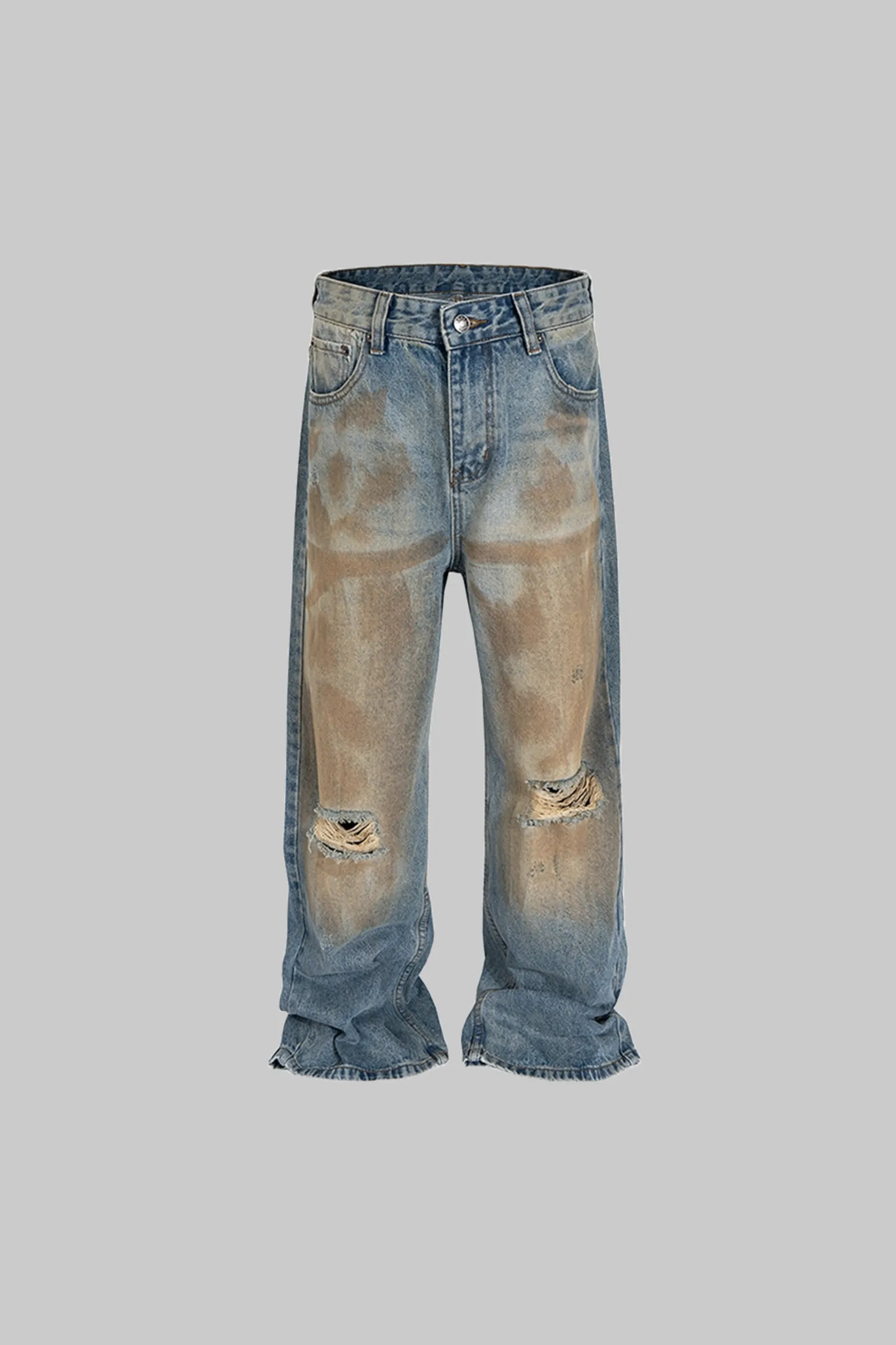 Vintage Denim – Distressed Blue