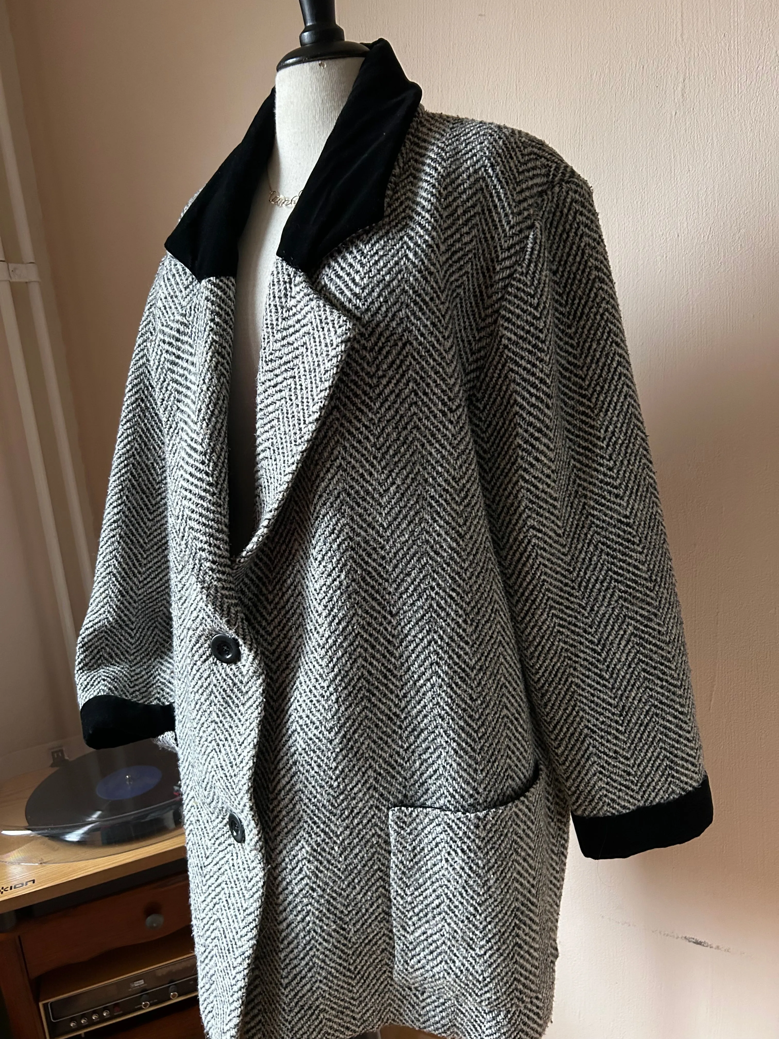 Vintage oversized coat