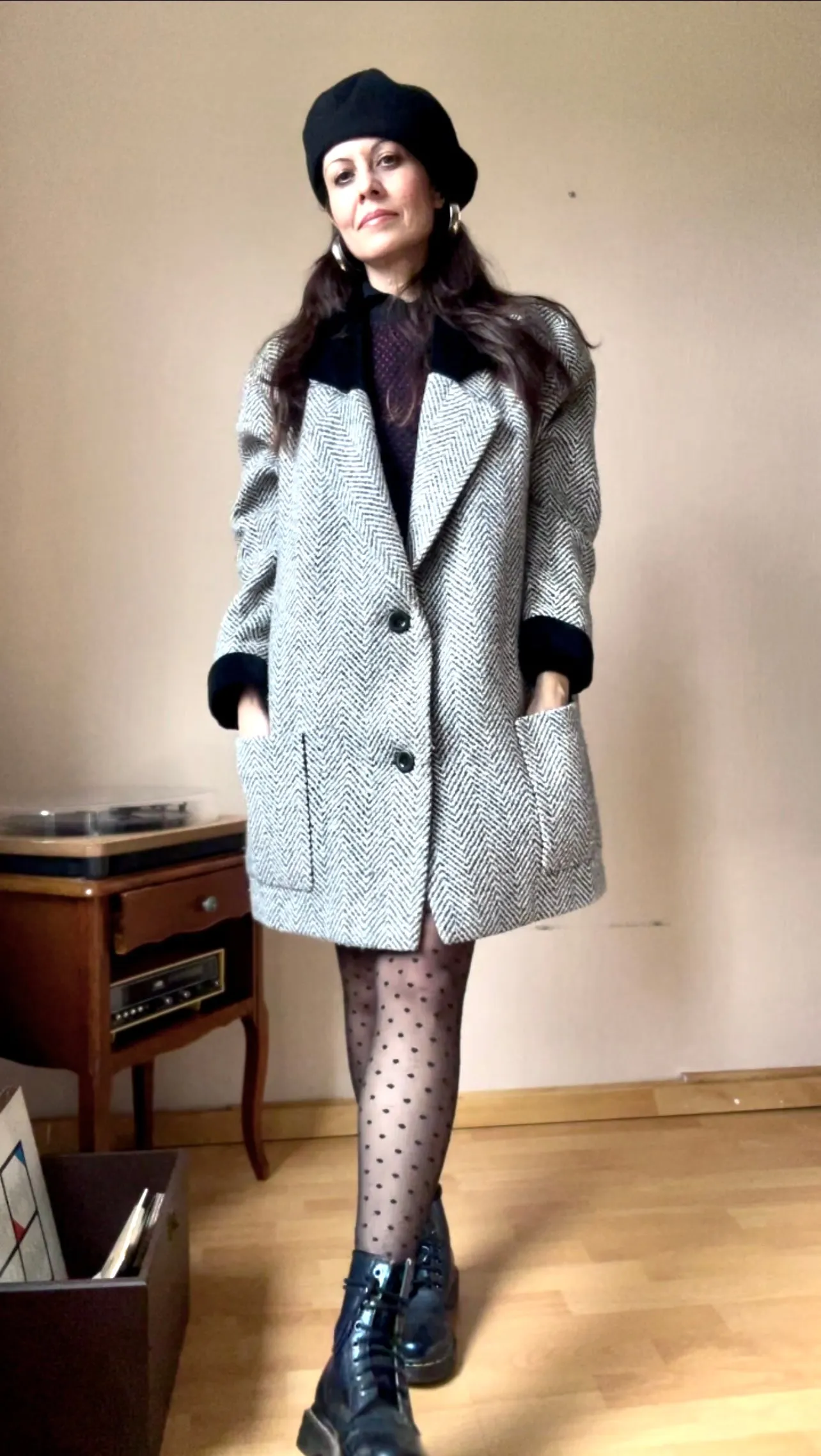 Vintage oversized coat