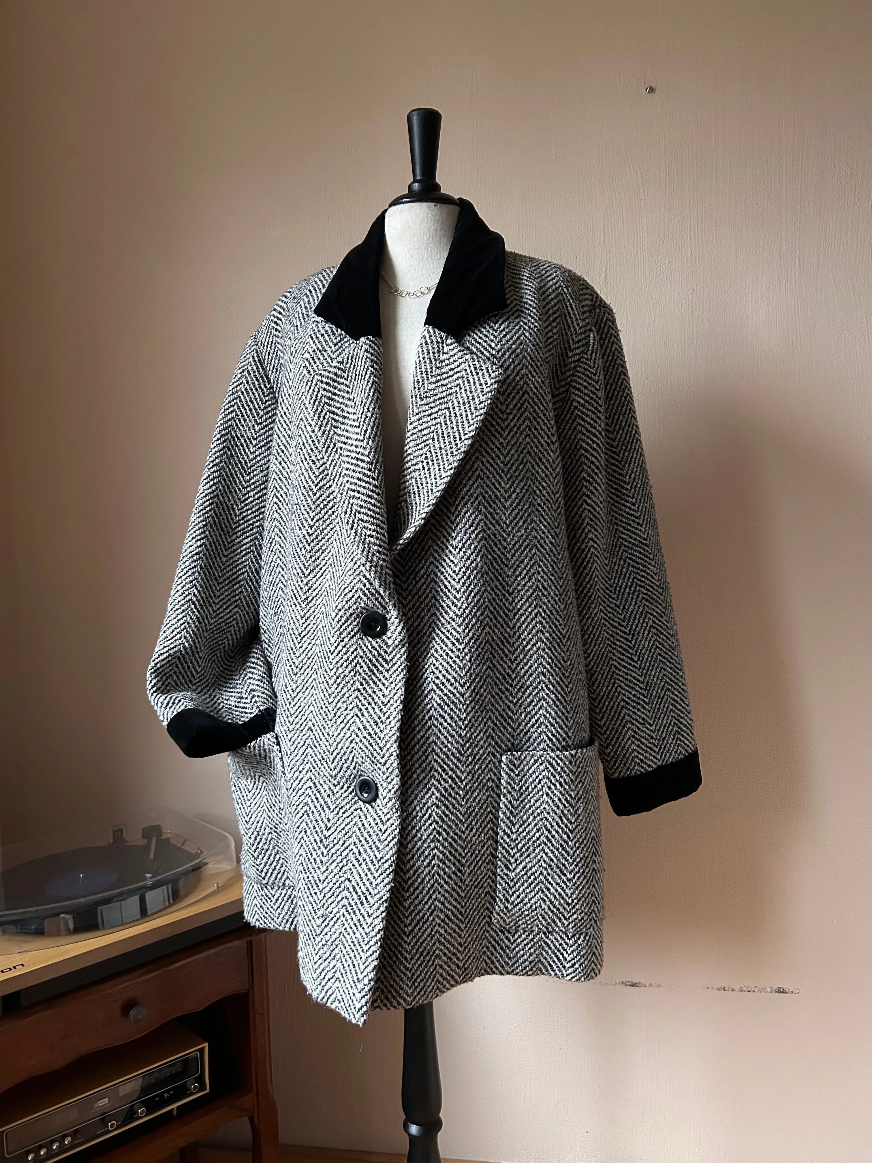 Vintage oversized coat