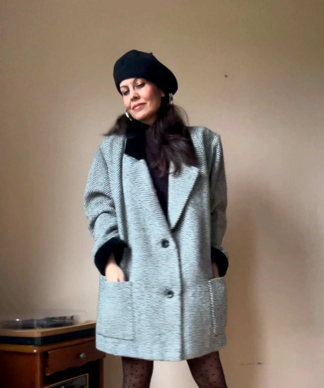 Vintage oversized coat
