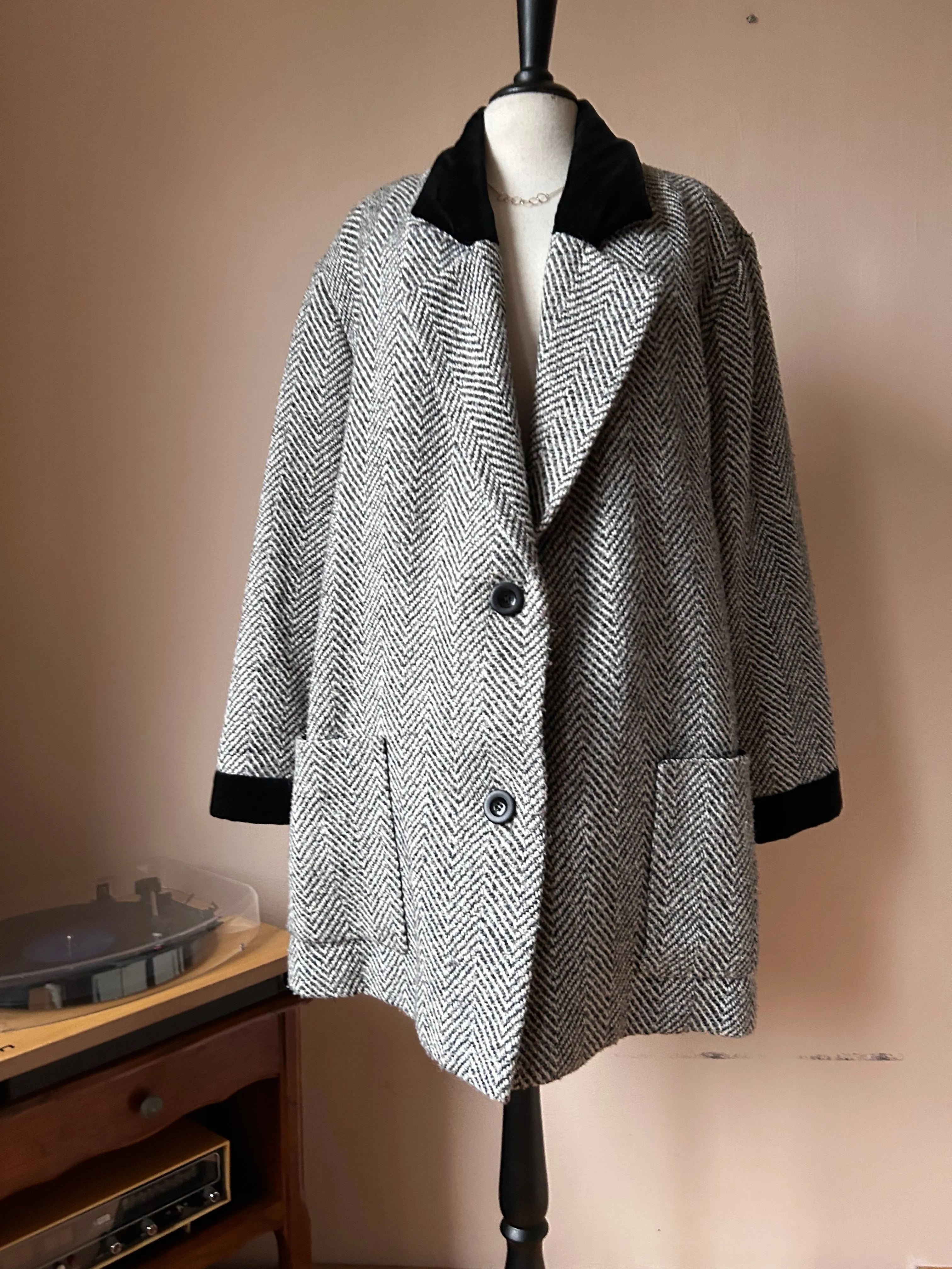 Vintage oversized coat
