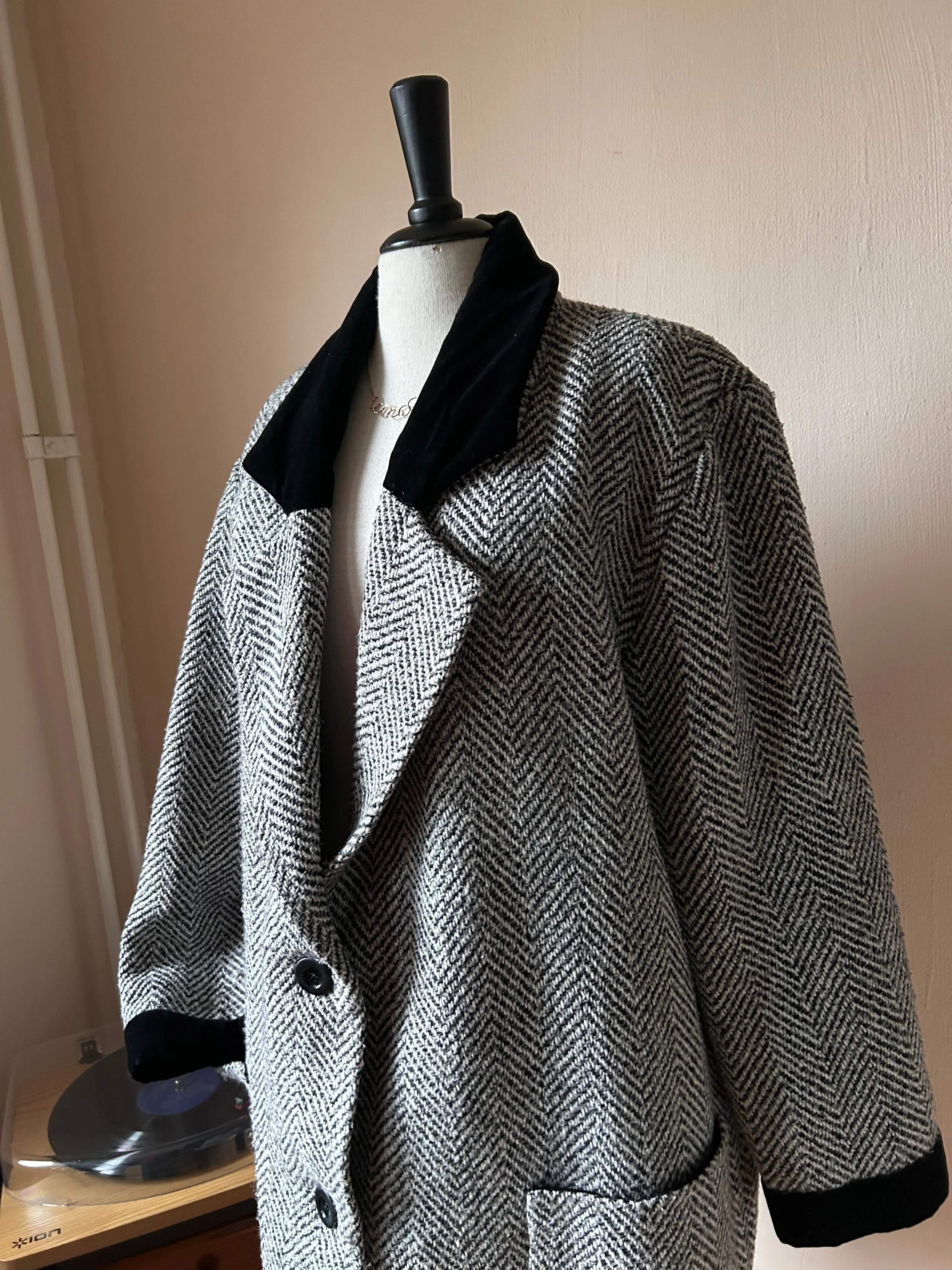 Vintage oversized coat