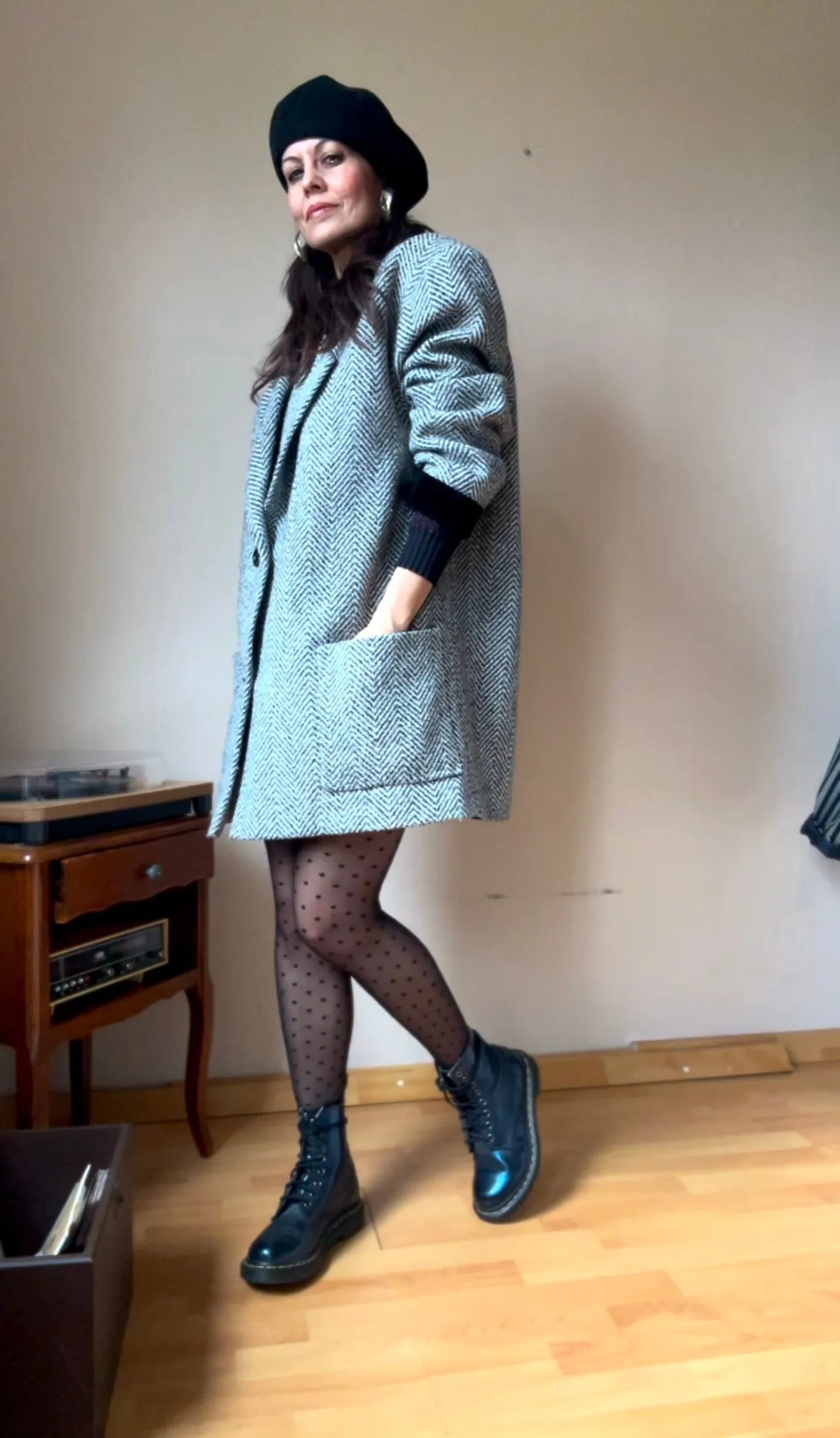 Vintage oversized coat