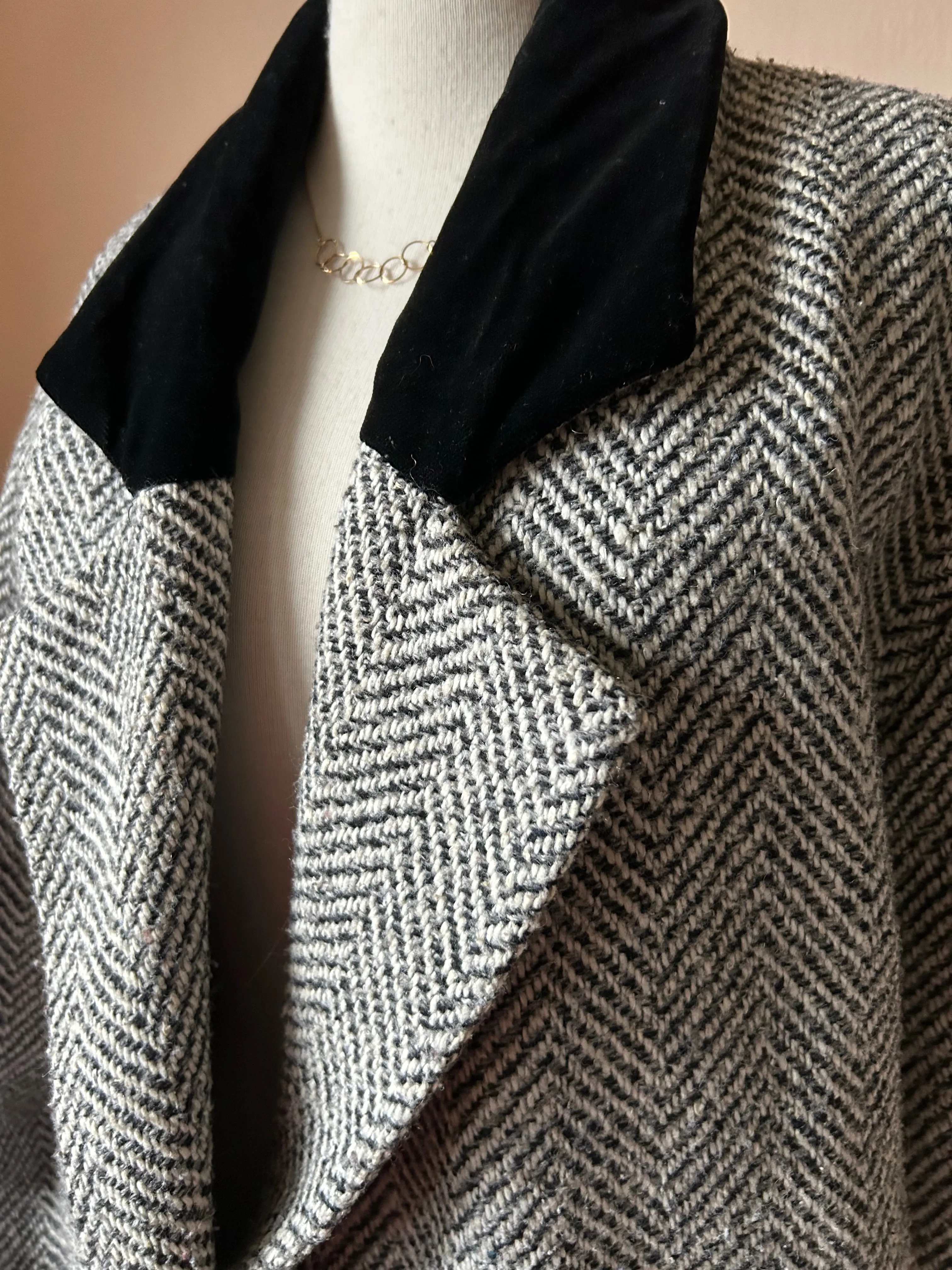 Vintage oversized coat